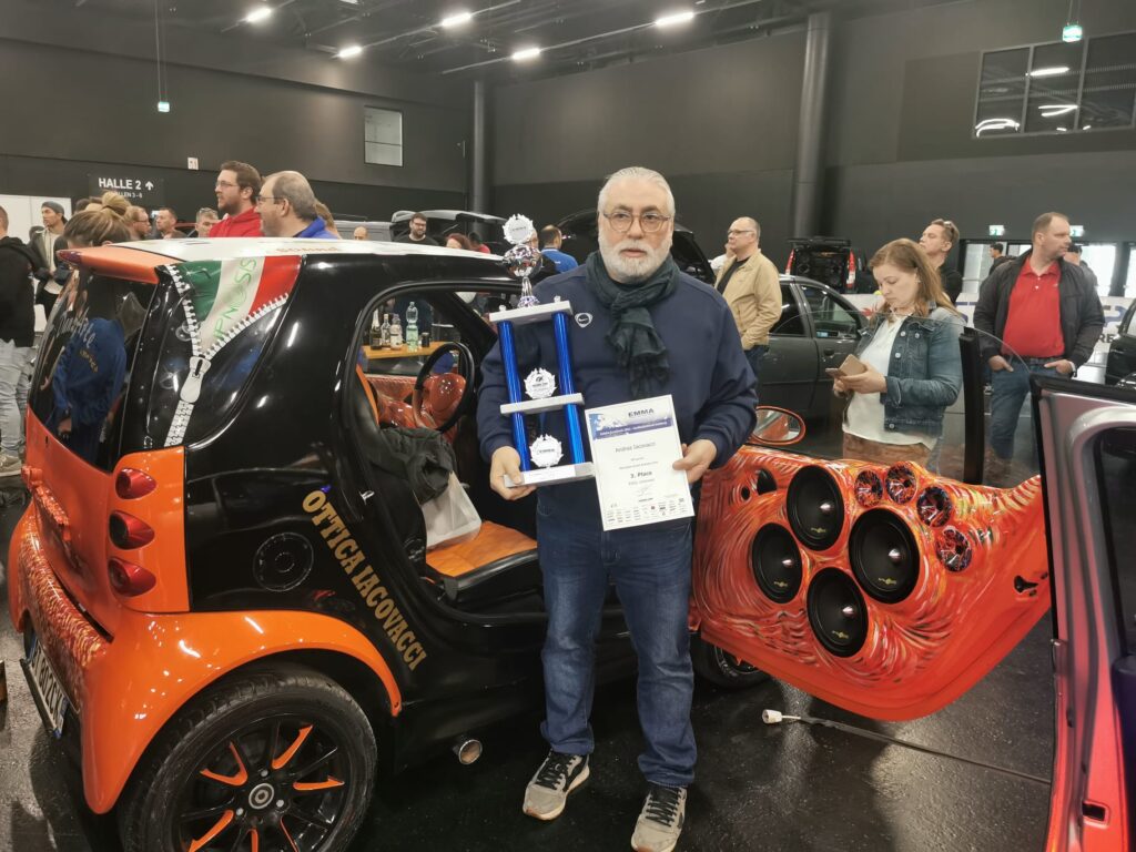 MUGNANO. MF Sound, Andrea Iacovacci terzo posto europeo. FOTO