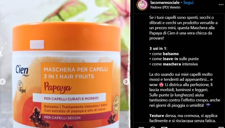 Il trattamento per capelli di Lidl - mandamentonotizie.it - 20250516