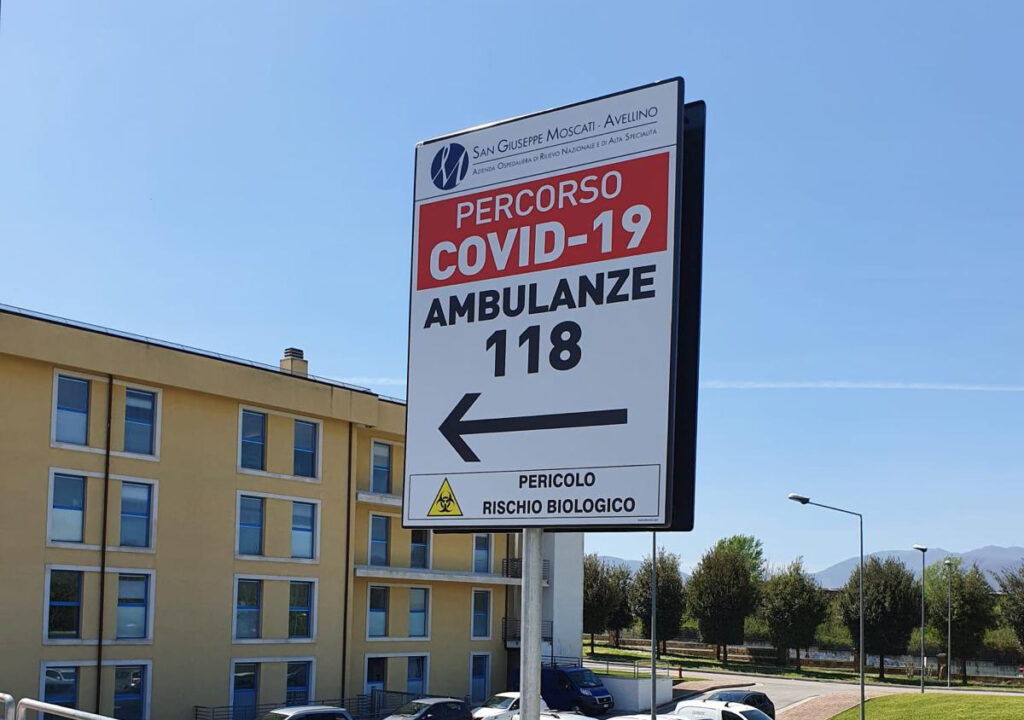 Covid-19, 4 morti in 12 ore all’ospedale “Moscati”
