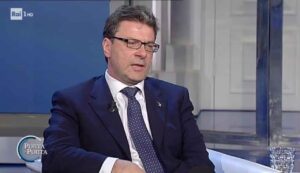 Giorgetti regala 500 euro - Mandamentonotizie.it (Fonte foto Porta a Porta Rai)