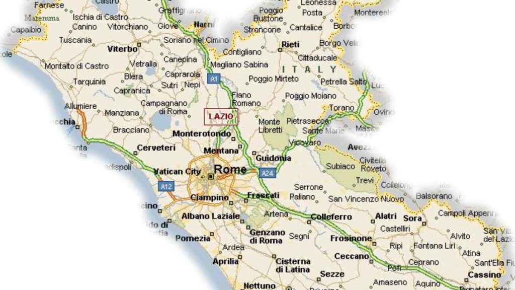 Lazio, sparisce così un'intera regione - mandamentonotizie.it - 20250606
