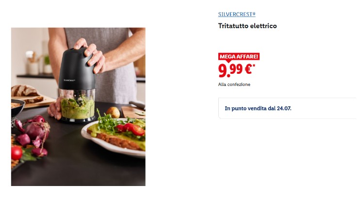 L'elettrodomestico in offerta da Lidl - mandamentonotizie.it - 20250725