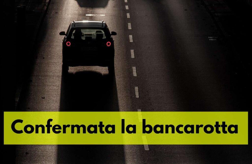 auto bancarotta