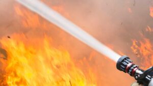 Intervento dei Vigili del fuoco