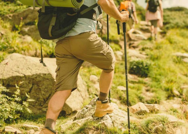 Trekking nella natura